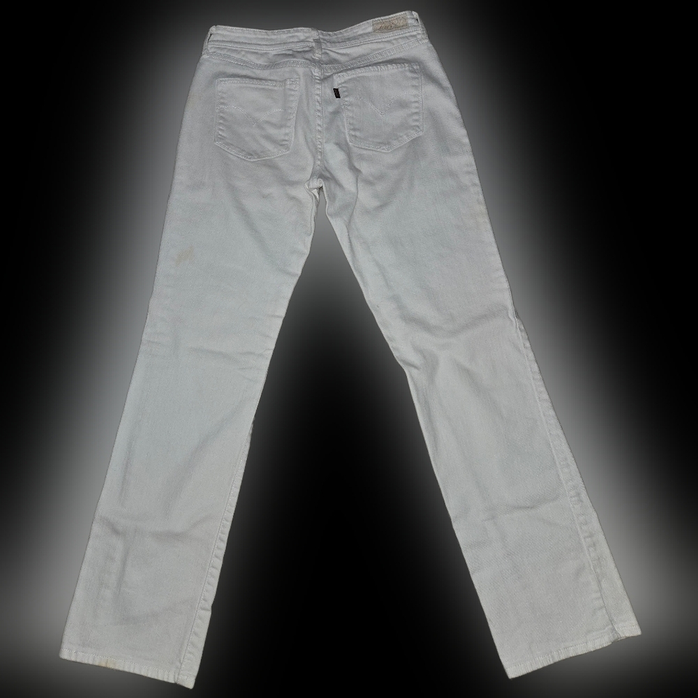Levi's white jeans